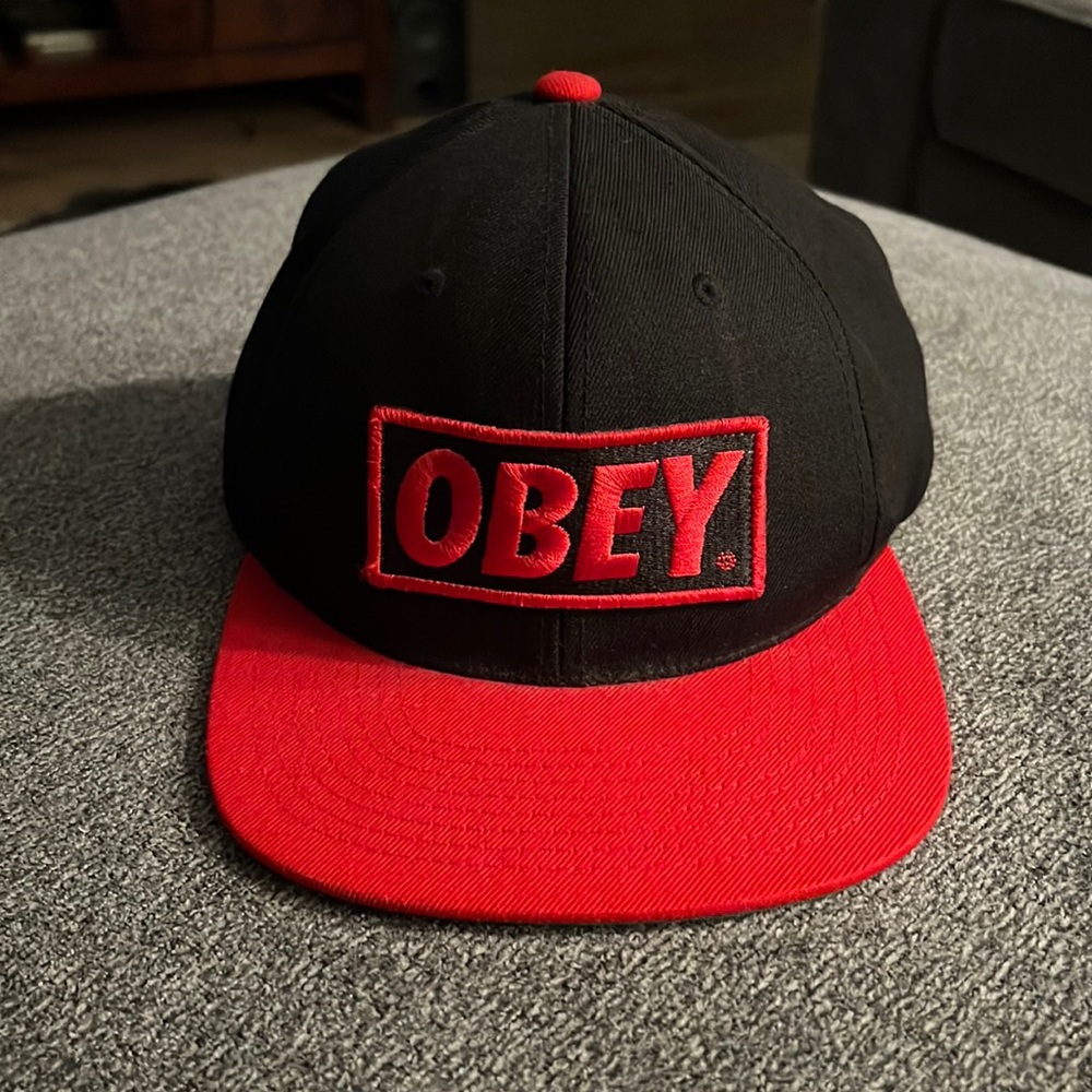 OBEY Vintage Snapback Hat
